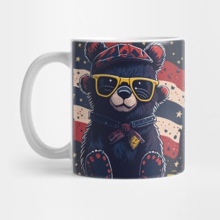 Patriotic Bear Mug